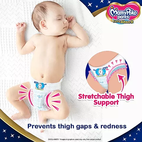MamyPoko Pants S Size (4–8 kg) Baby Diapers – 56P