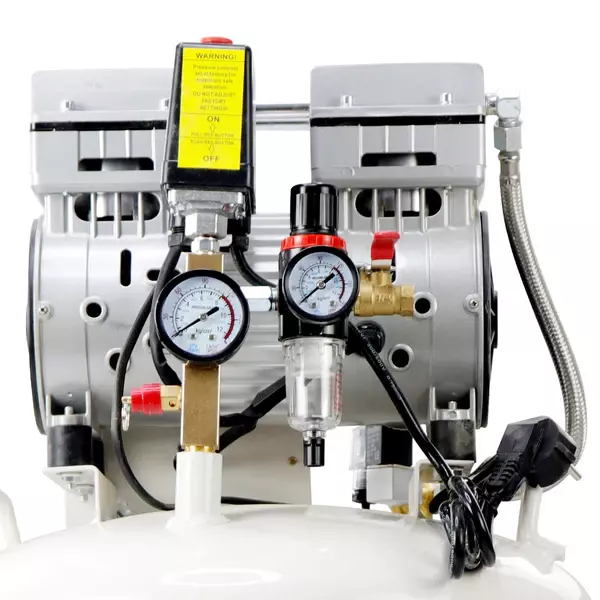 Waldent TurboX Pro Air Compressor 1.1HP- Round Tank (WAC-110-TP-RT) Waldent TurboX Pro Air Compressor 1.1HP- Round Tank (WAC-110-TP-RT)