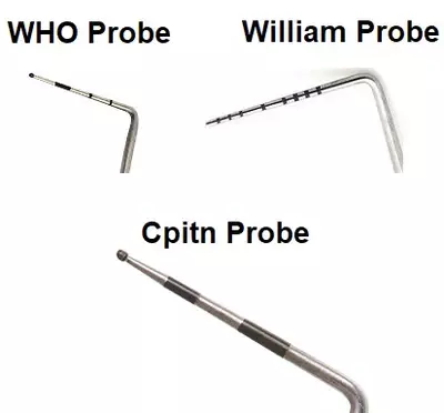 Waldent CPITN (CP-125) Probe (15/736) Waldent CPITN (CP-125) Probe (15/736)